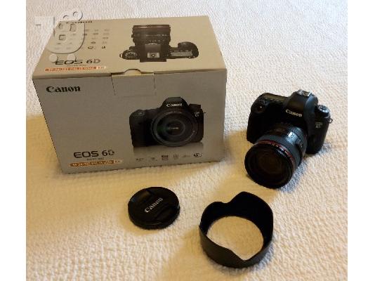 Canon EOS 6D ψηφιακή φωτογραφική μηχανή SLR Body & EF 24-105mm IS STM φακού...